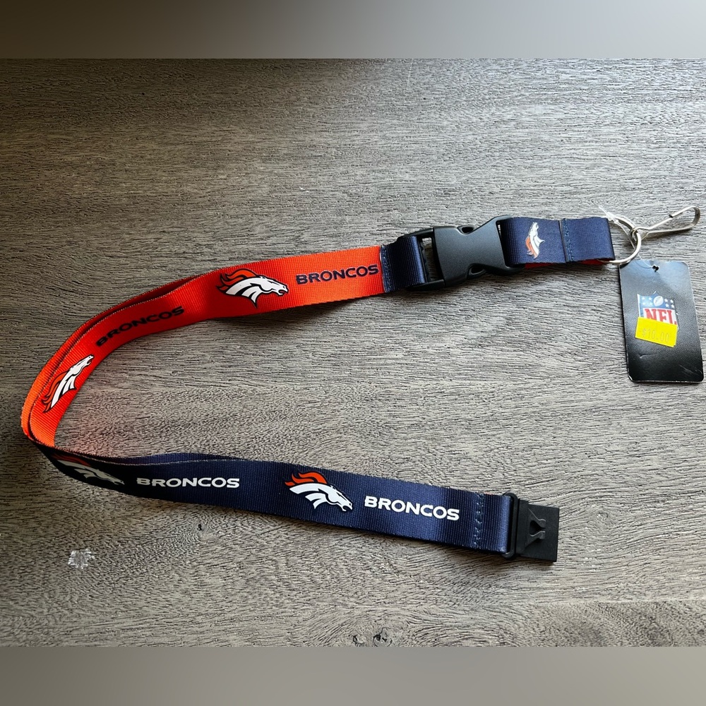 Denver Broncos NFL Team Lanyard